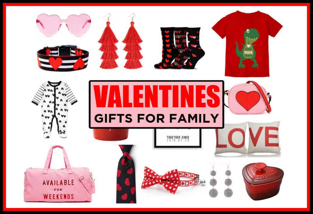 Family Valentines Day Ideas - Happy Valentines Gifts - Made with HAPPY