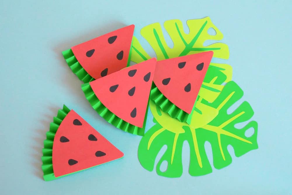 Watermelon Craft For Summer Fun