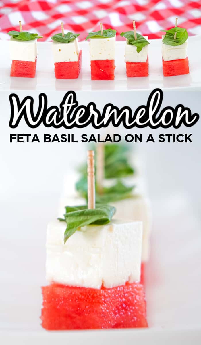 Watermelon basil Salad