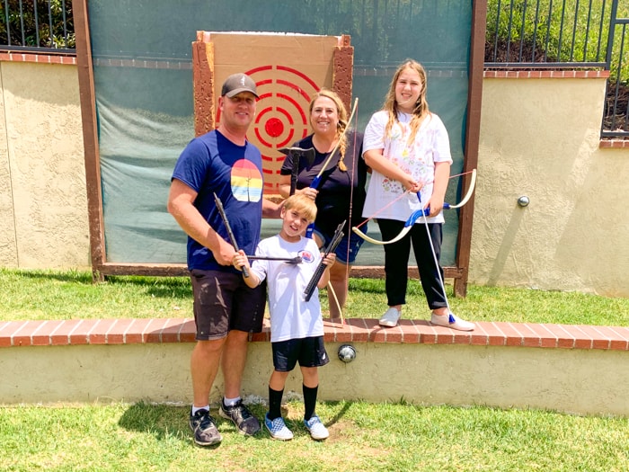Family Ax Throwing