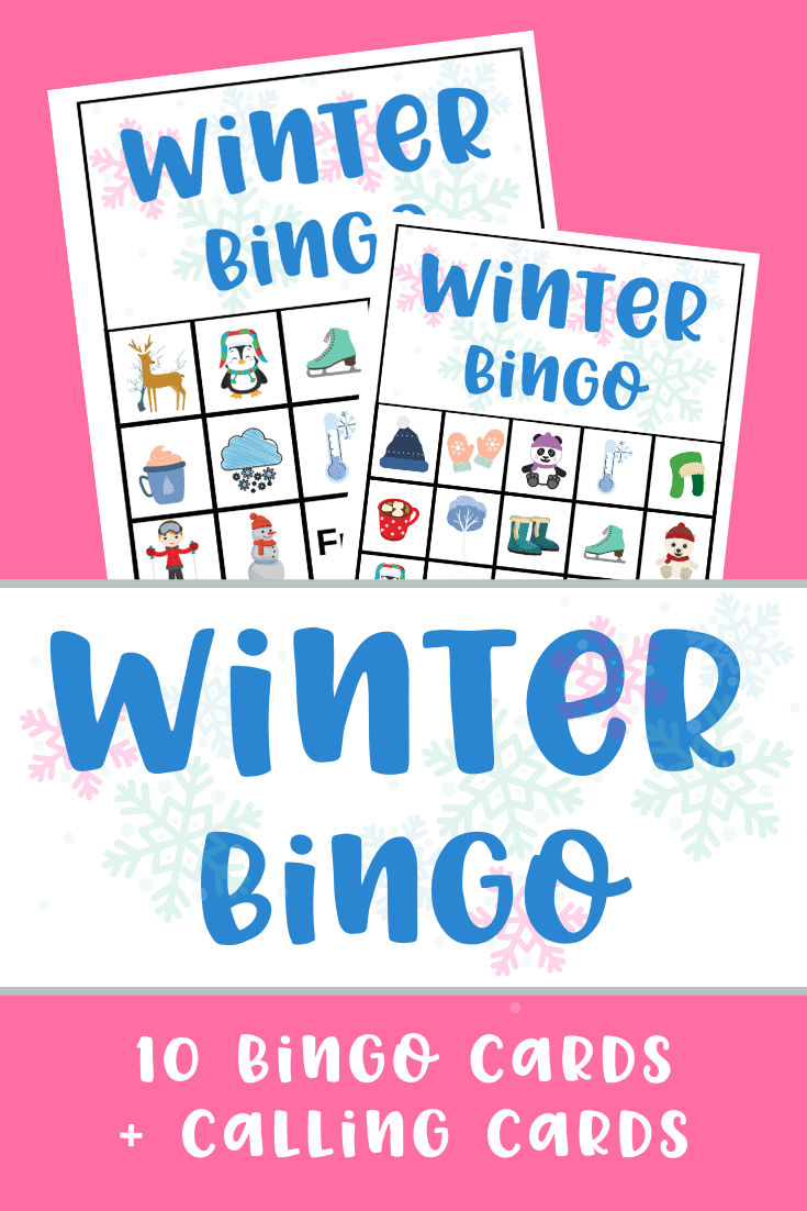 Free Printable Winter Bingo For Kids Of All Ages Made With HAPPY
