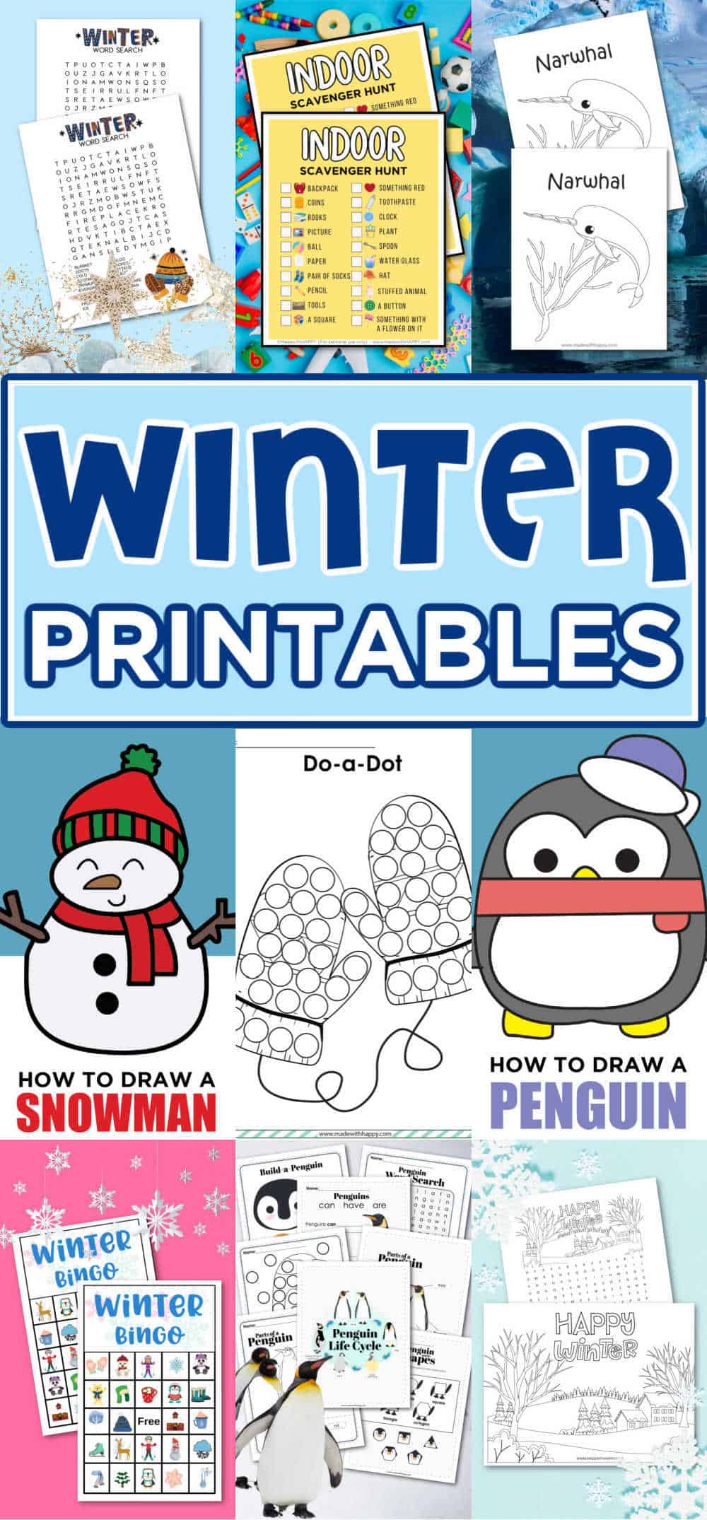Free Winter printables