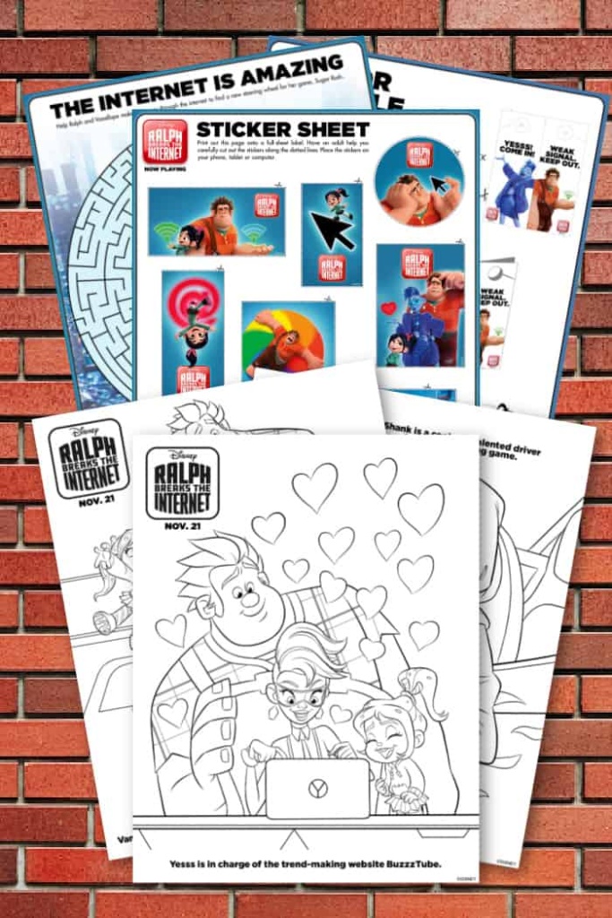 Wreck It Ralph Coloring Pages - Made with HAPPY