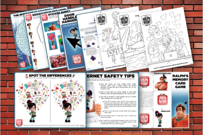 Ralph Breaks the Internet Coloring Pages