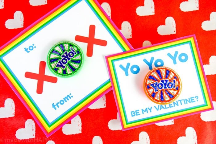 Yo-Yo Valentines