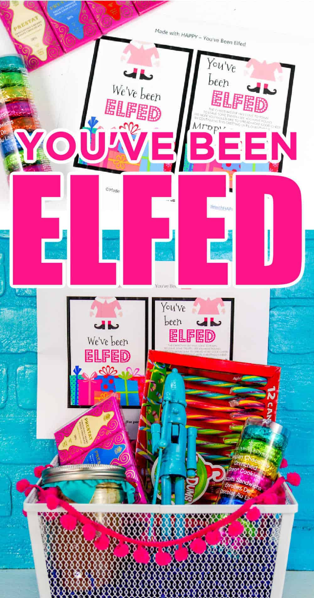 Free Printable You've Been Elfed - Neighbors Holiday Gift