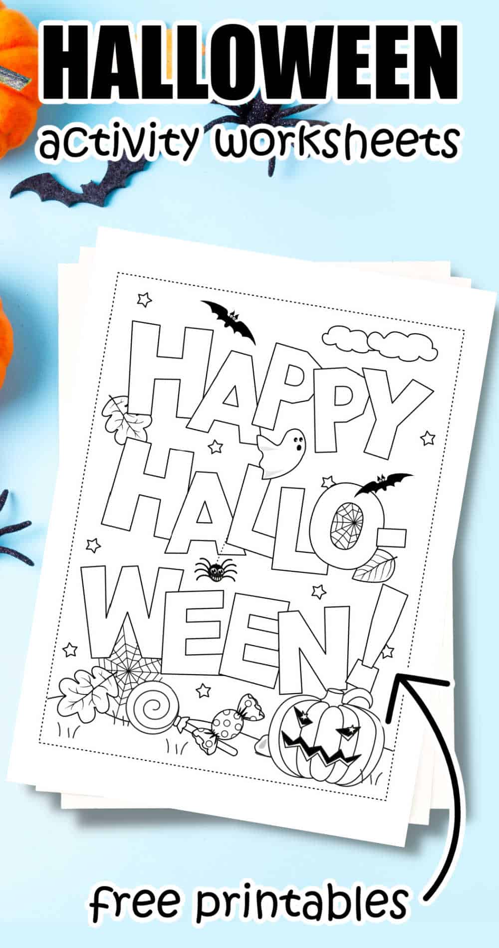 Free Printable Halloween Coloring Book