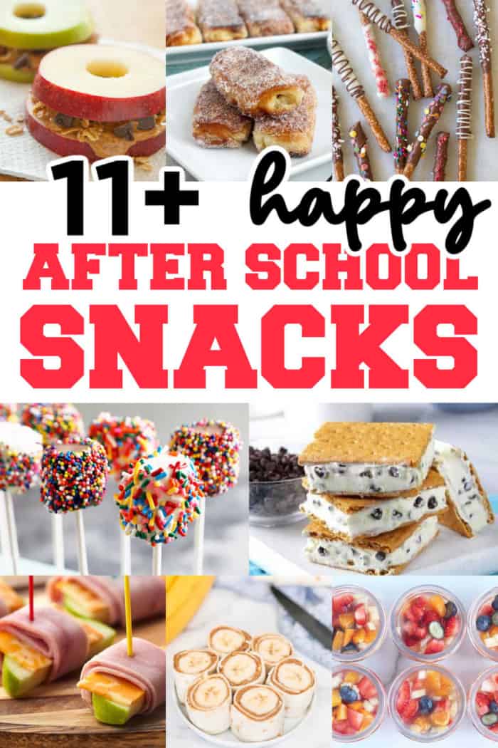 after school snacks for kids