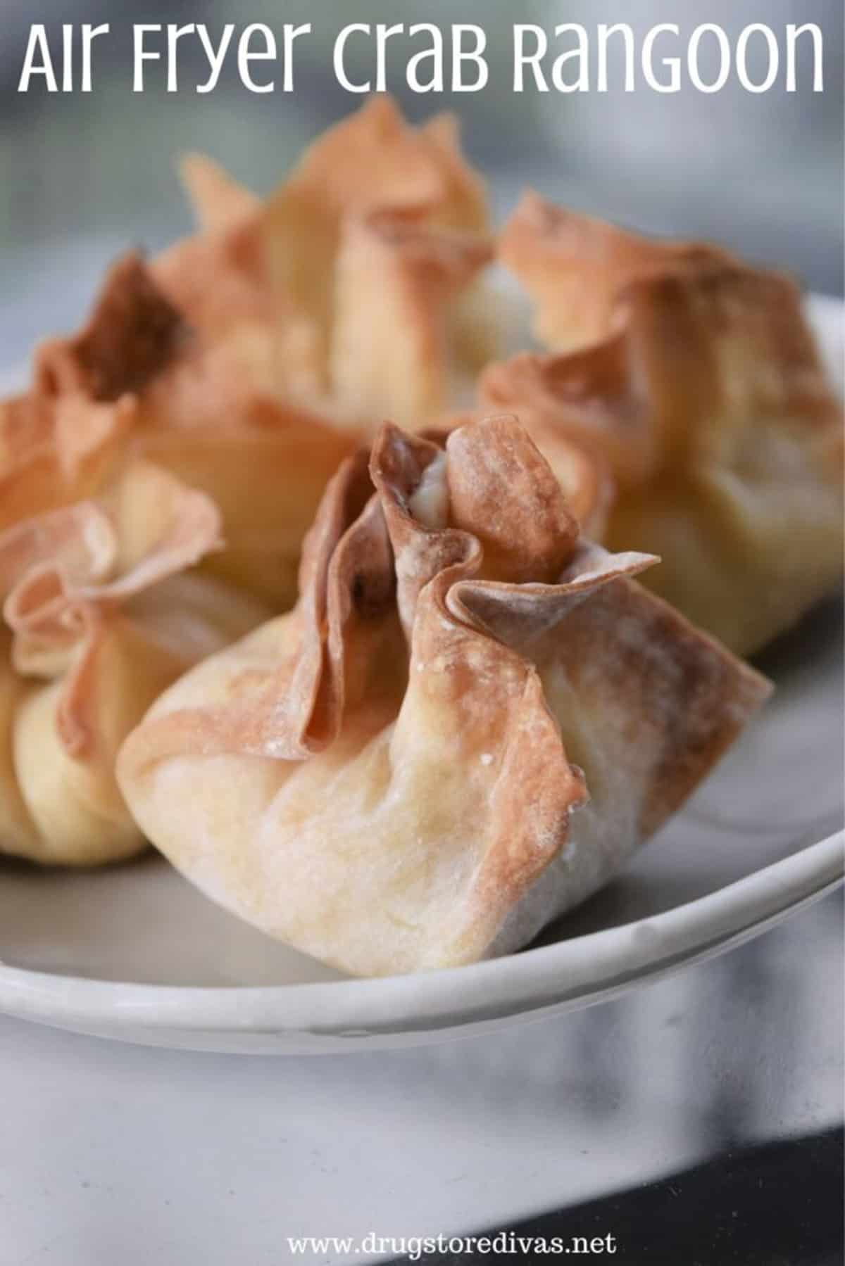 air fryer crab rangoon recipe