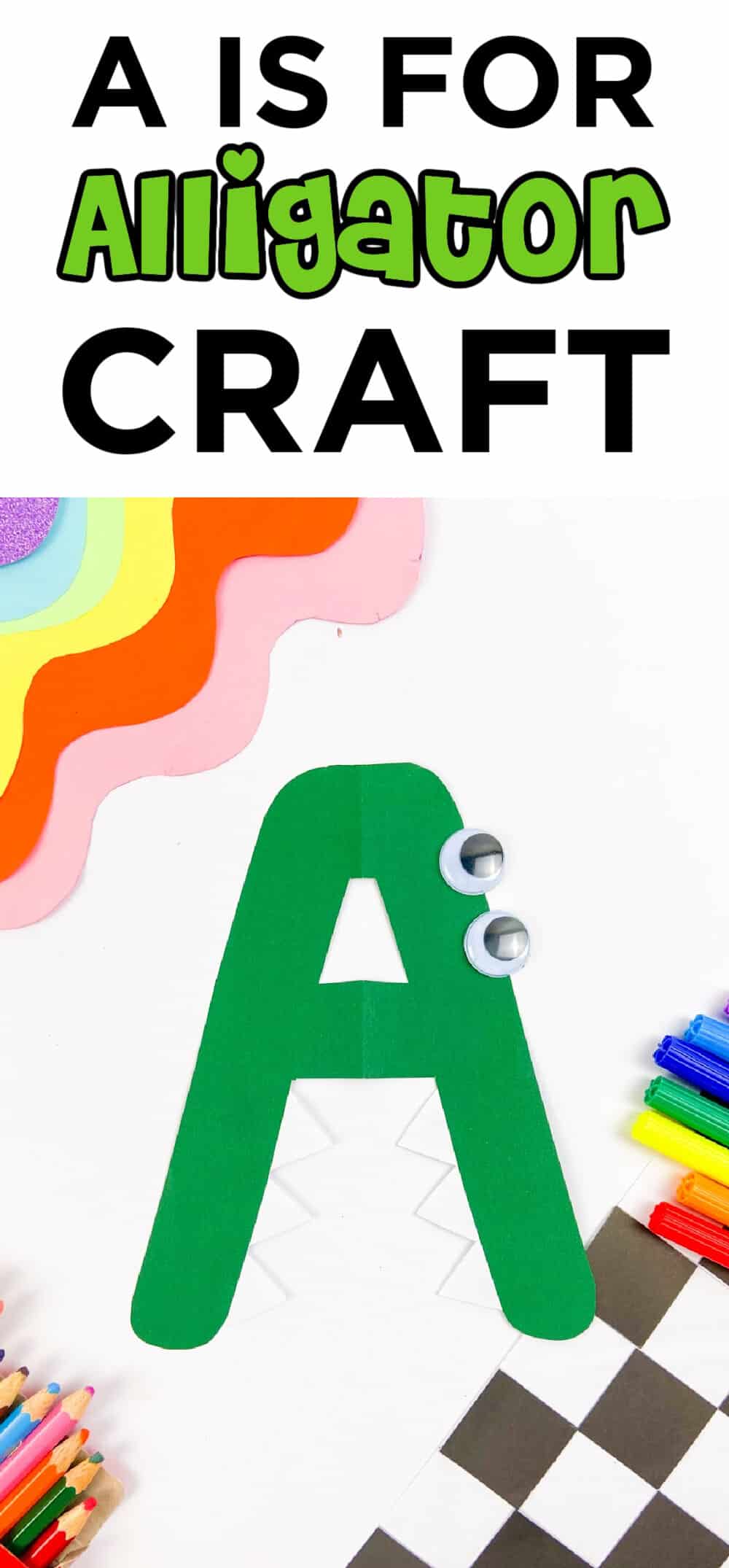Alphabet Alligator Craft