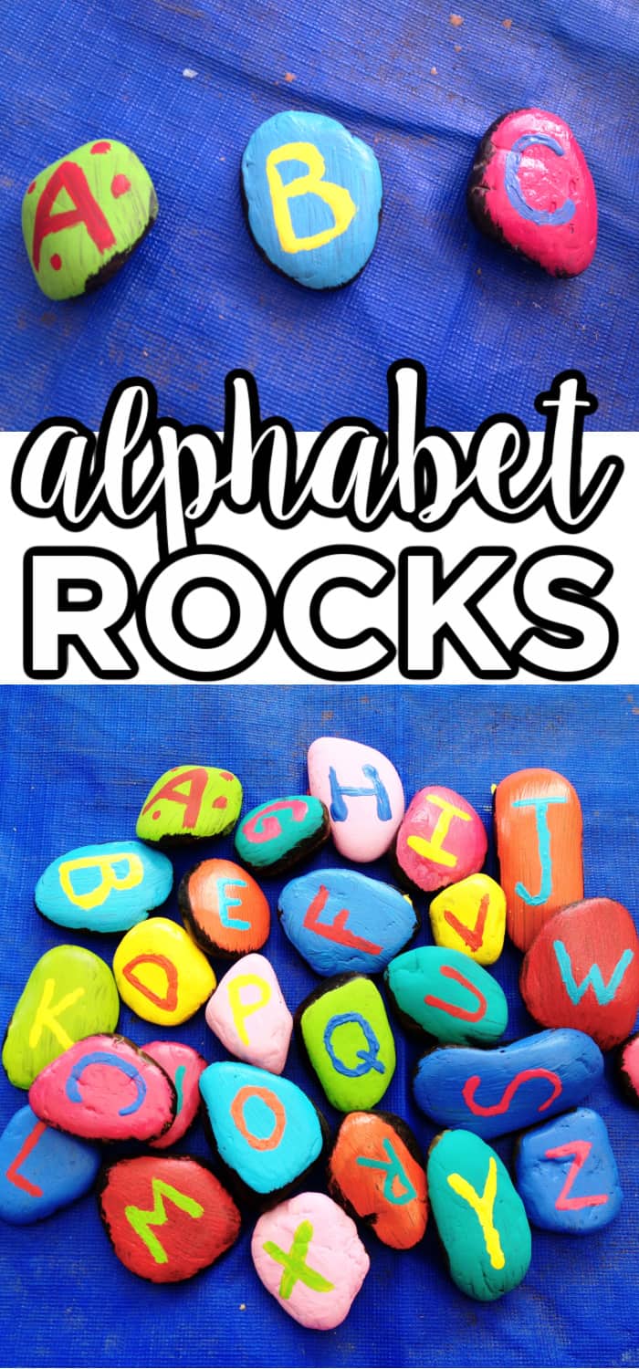 alphabet rocks