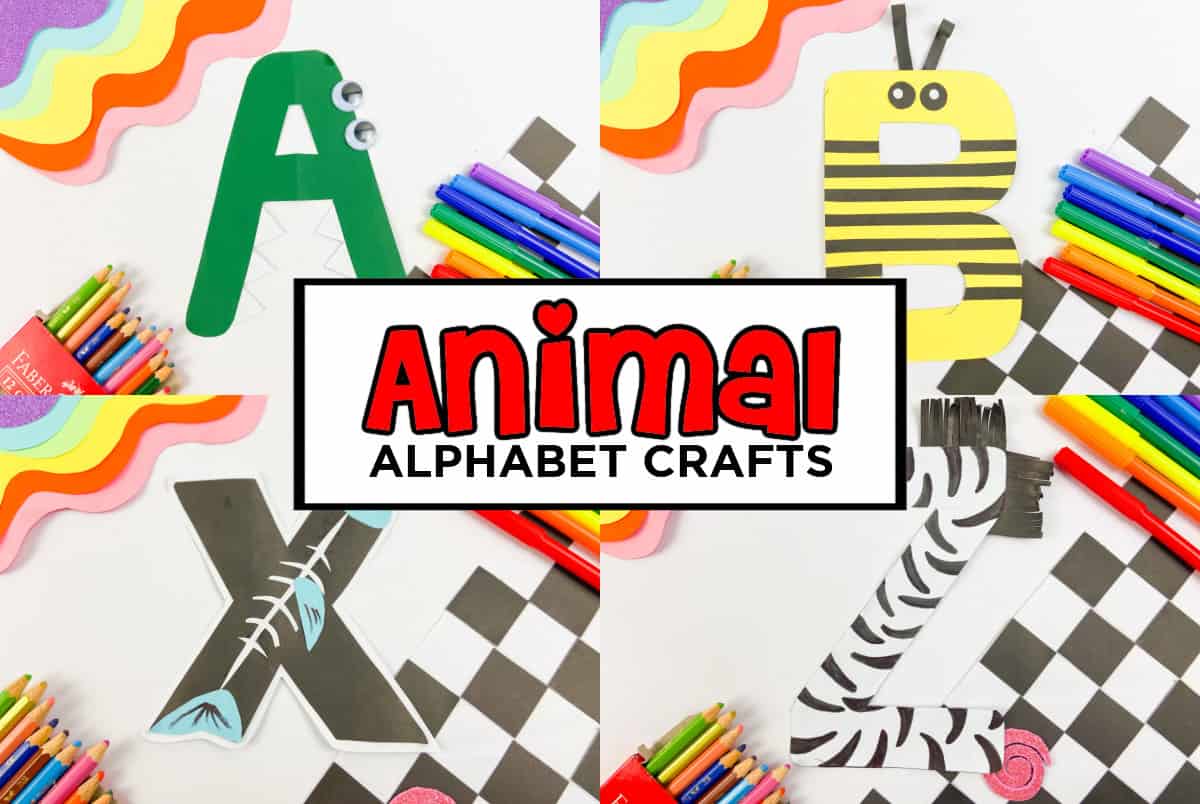 animal alphabet Crafts