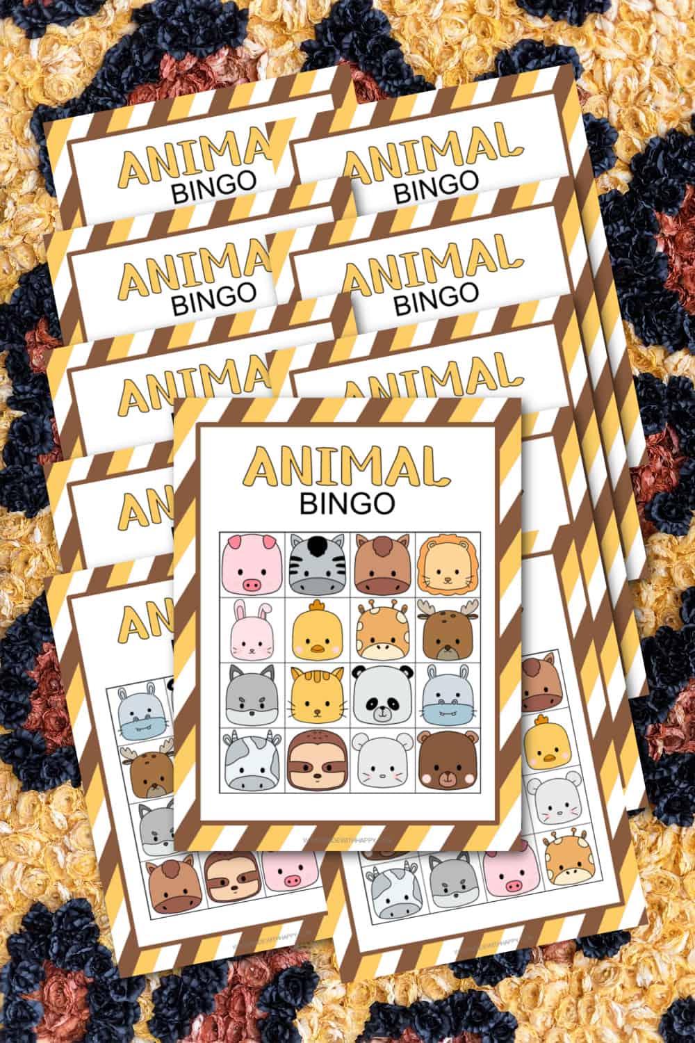 animal bingo cards
