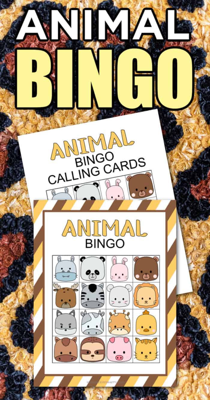 animal bingo game