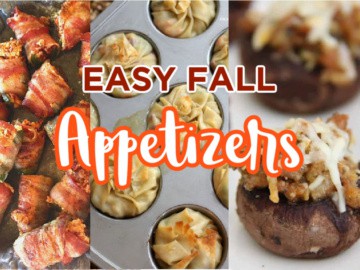 appetizers for fall