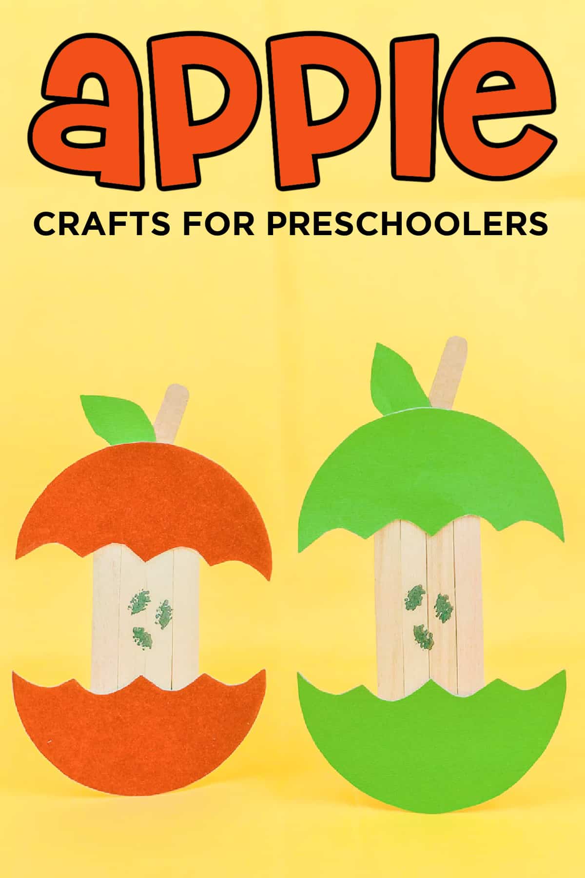 apple craft preschool
