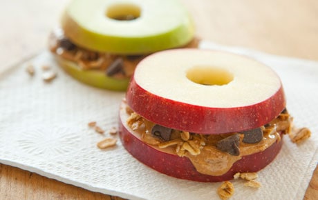 apple sandwiches