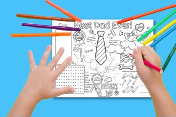 Free Printable Father's Day Activities - Made with HAPPY