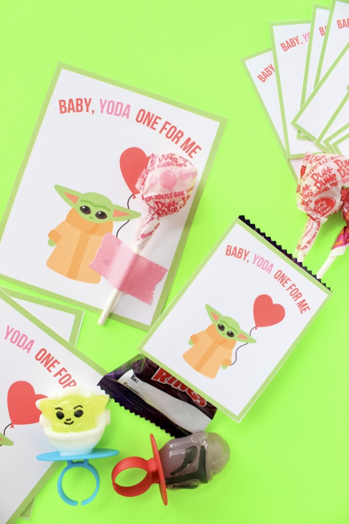 baby yoda grogu free printable valentine cards