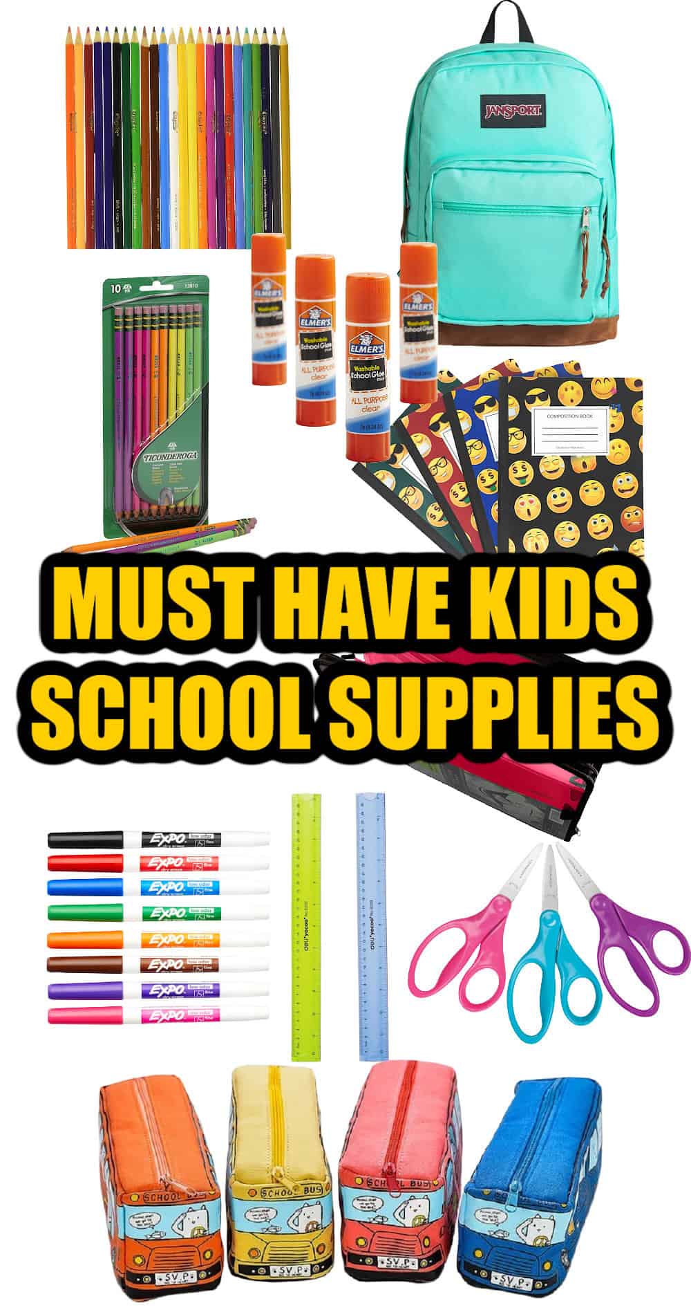 basic school supplies