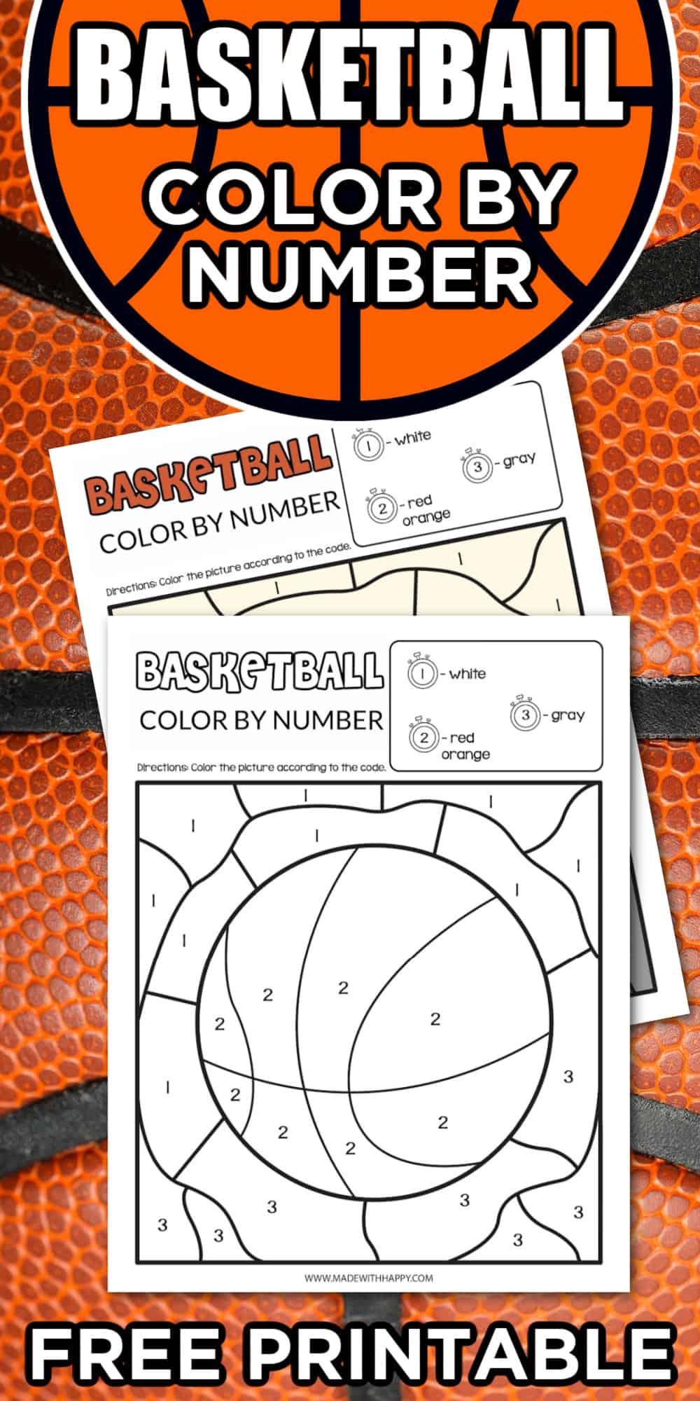 basketball coloring sheet