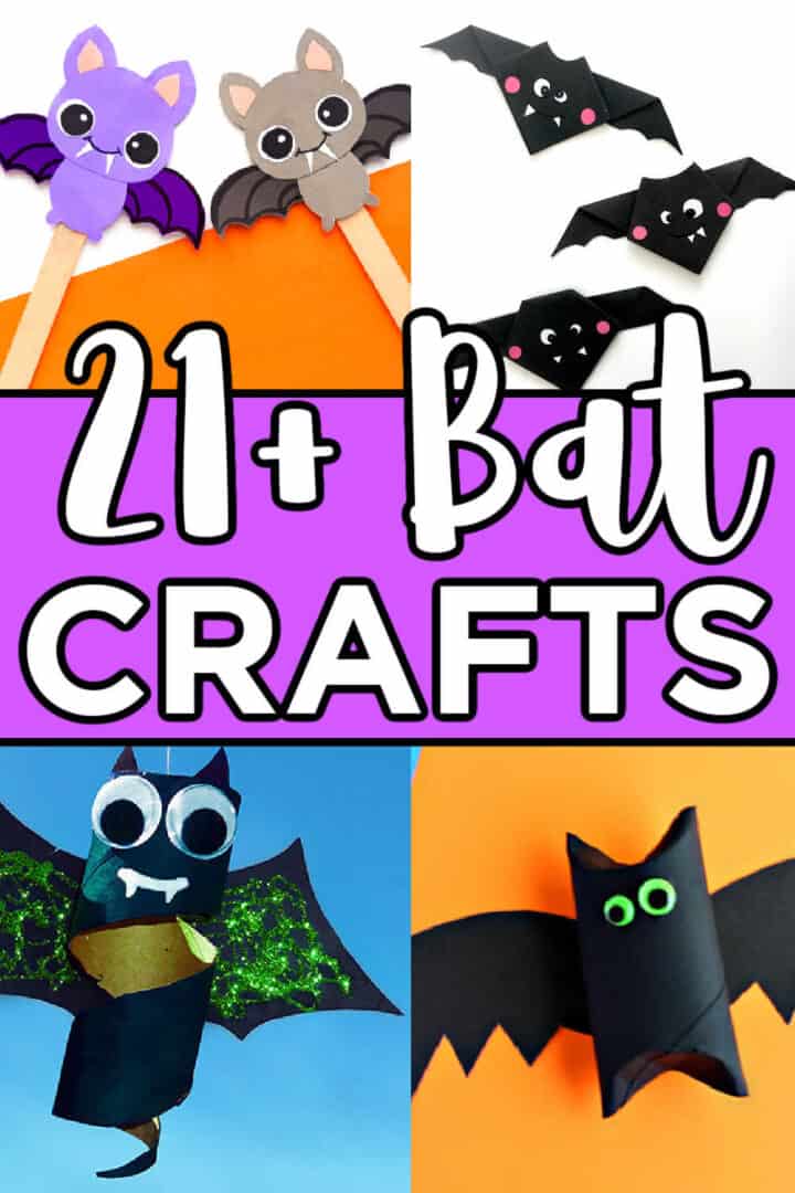 21+ Halloween Bat Crafts For Kids - Made with Happy