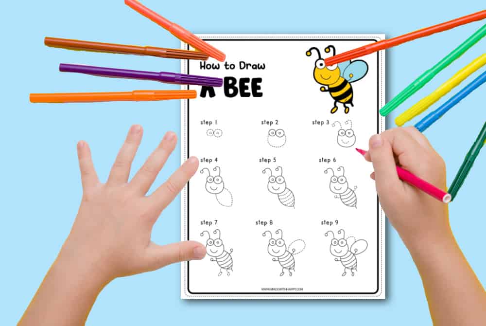 10 Honey Bee Drawing Ideas For Everyone