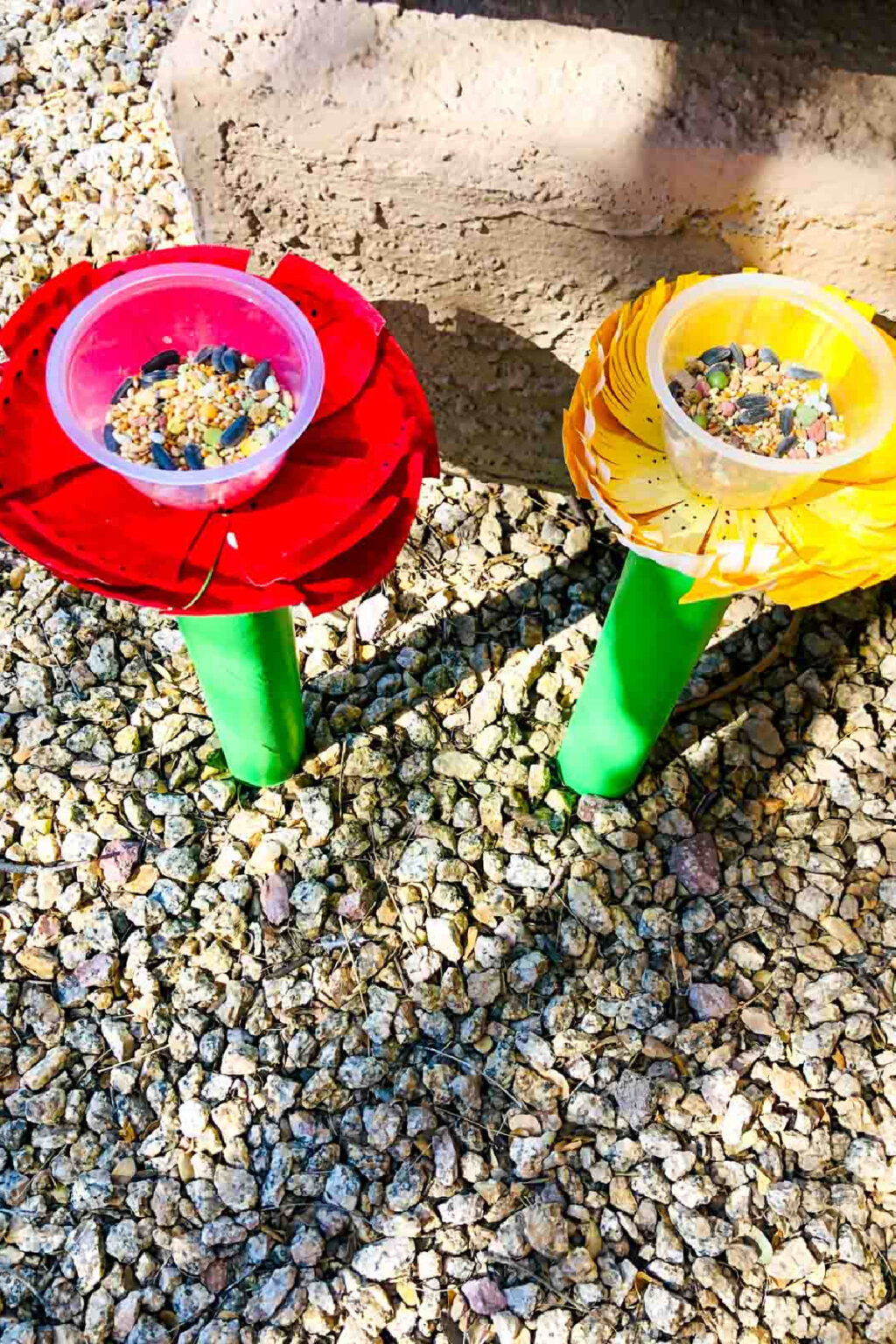 DIY Easy Paper Plate Bird Feeder Craft For Kids Made with HAPPY
