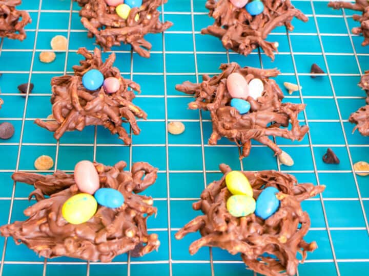 birds nest cookies