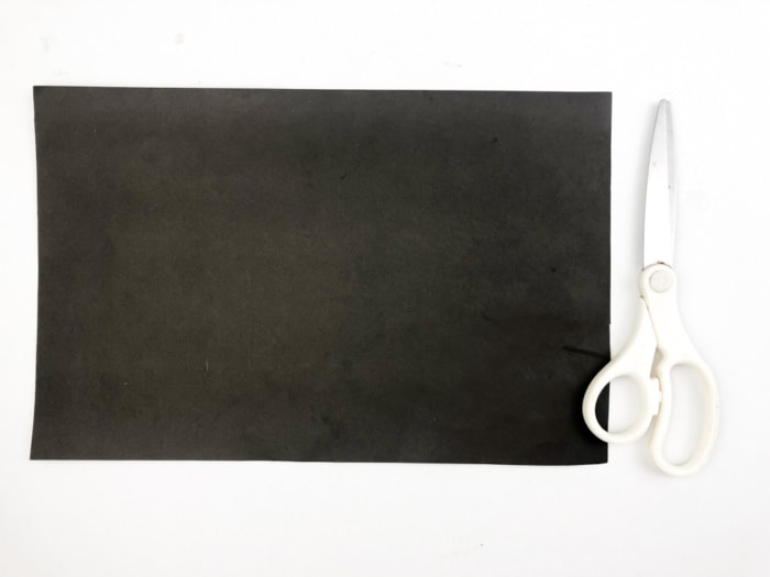 black craft paper