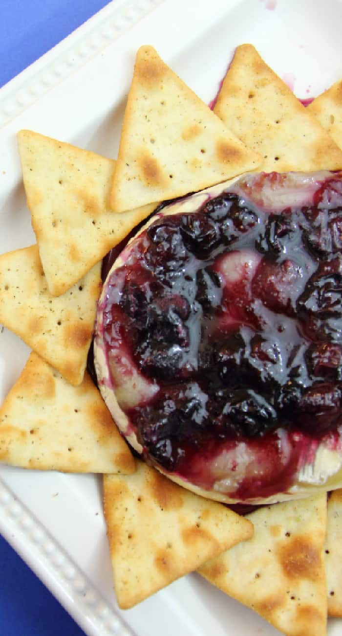 Blueberry Baked Brie