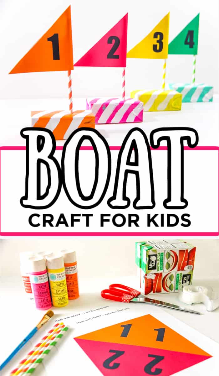 Kids Boat Craft