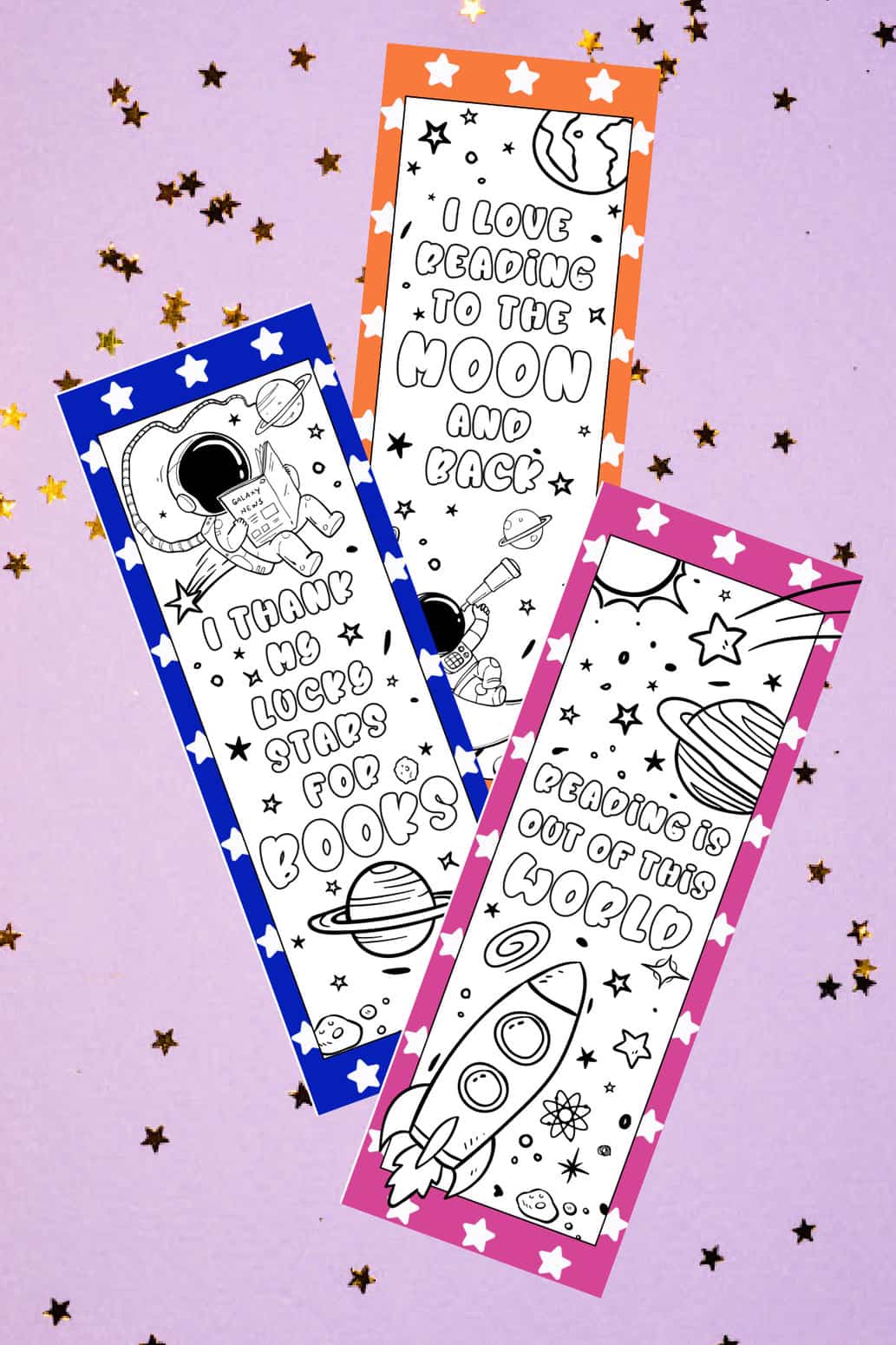 bookmark coloring pages