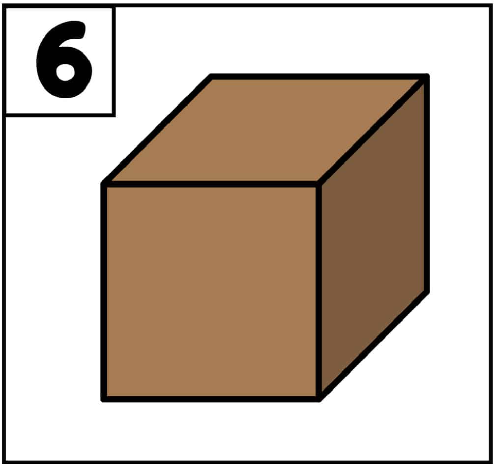 box draw step 6 color in cube