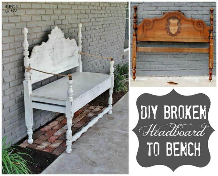 4 Fabulous DIY Furniture Makeover | The Handmade Hangout | Link Party | www.madewithHAPPY.com