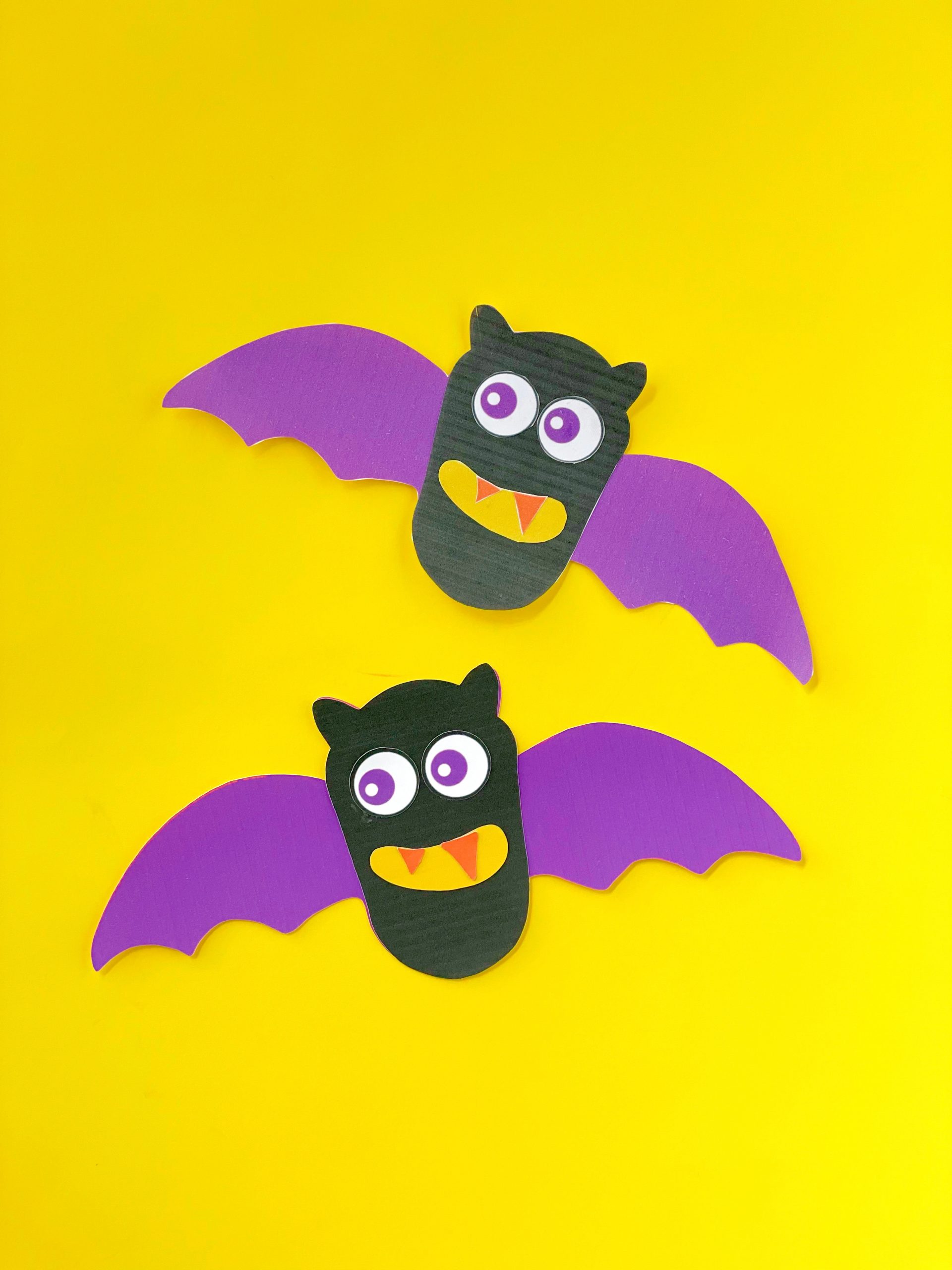 build a bat activity halloween craft