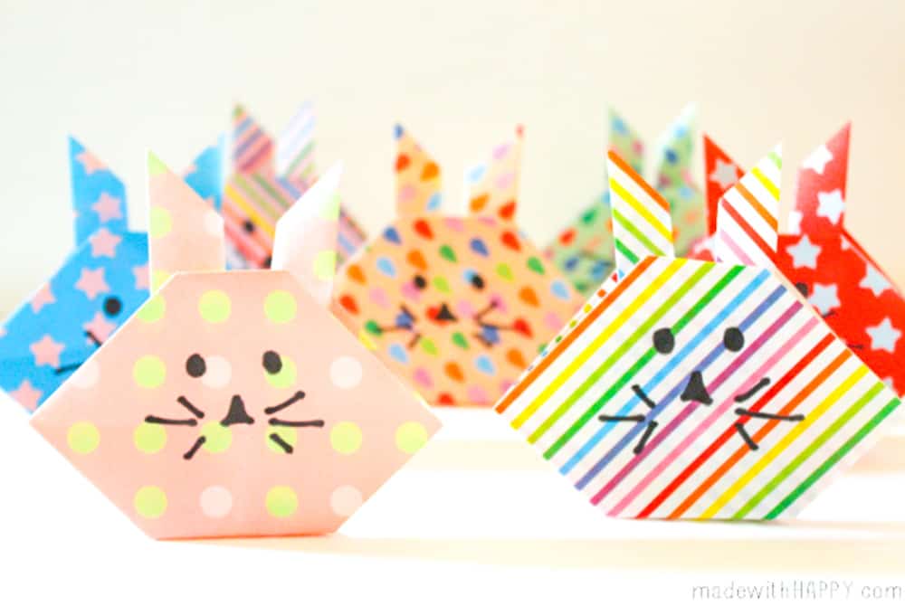 bunny origami project