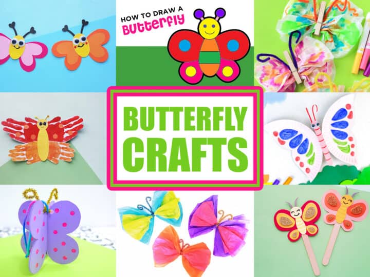 butterfly crafts for kids