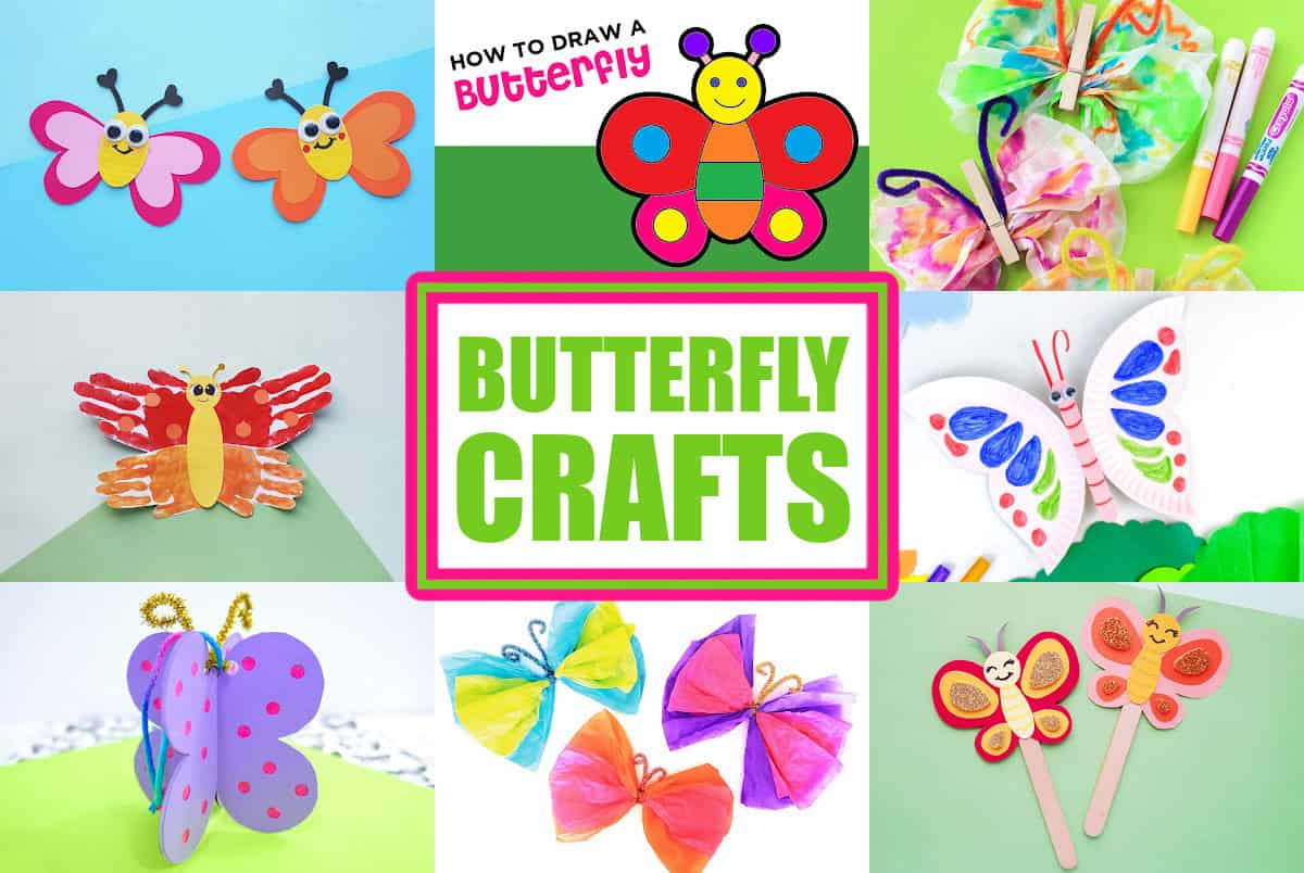 butterfly crafts for kids