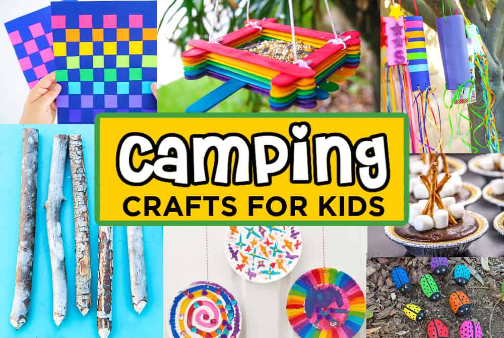 camping crafts for kids