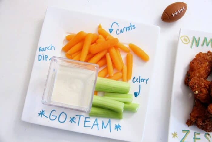 Game Day Celebration Tips to include the ladies | Fun Entertaining Ideas with Wine Glass Writer | Mimosa Bar and Wine Bar | www.madewithHAPPY.com