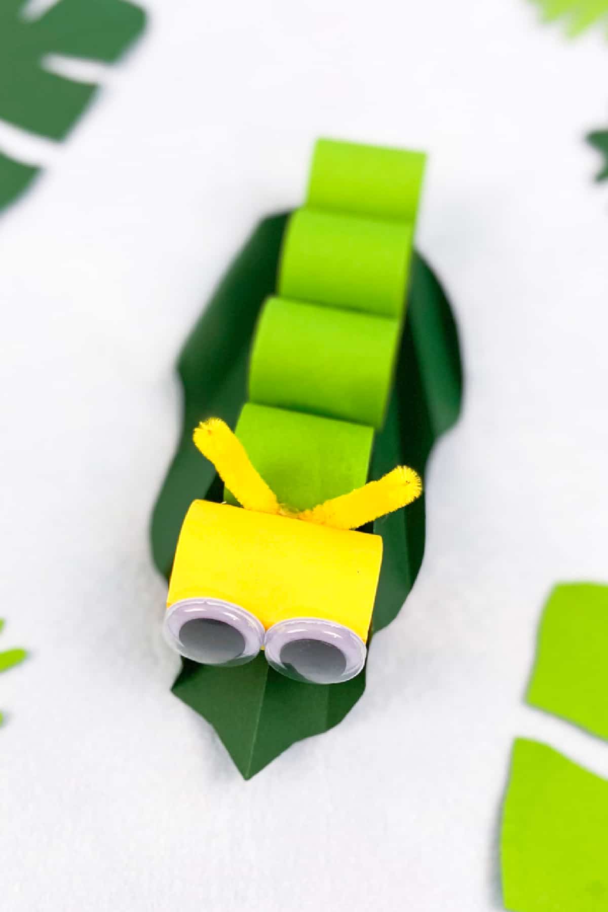 caterpillar craft preschool