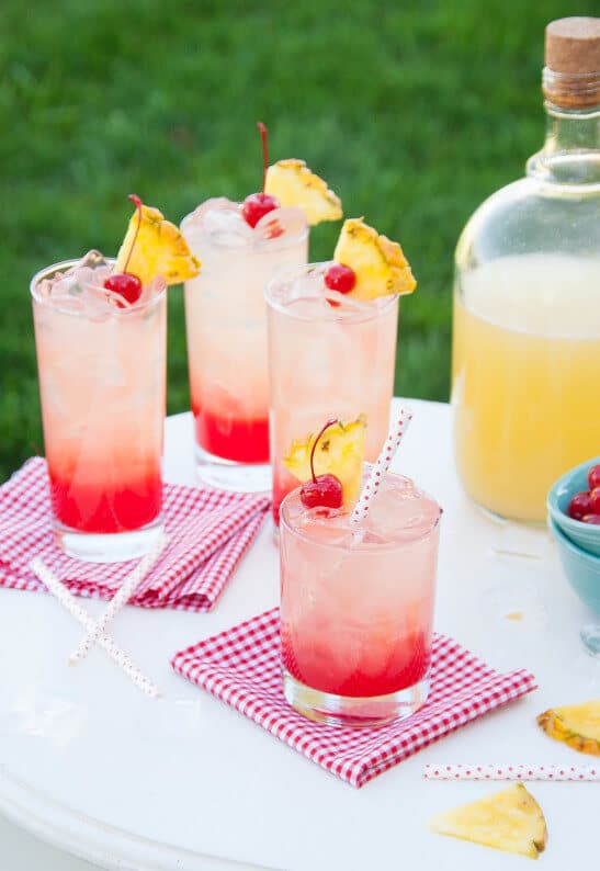 33+ Lemonade Recipes | Pineapple Lemonade | Strawberry Lemonade | Sparkling Lemonade and more | www.madewithhappy.com