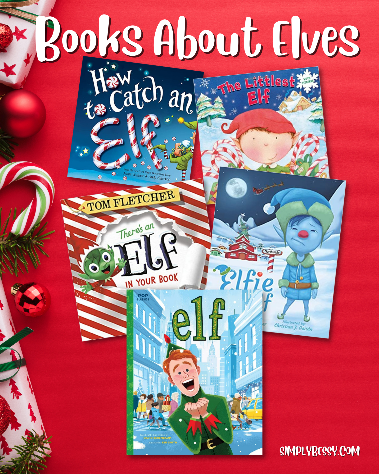 christmas books for kids about elves