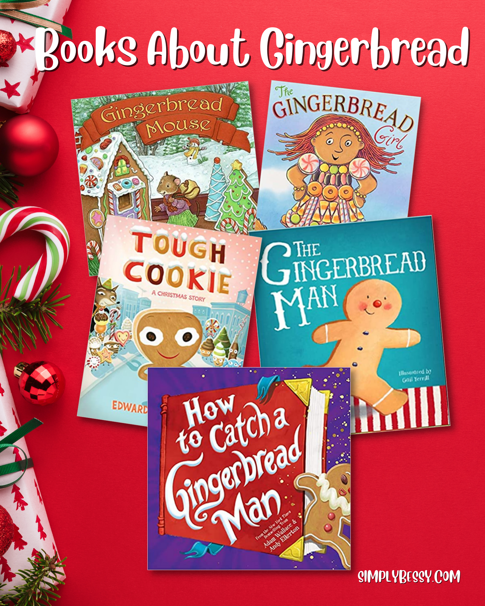 christmas books for kids about gingerbread