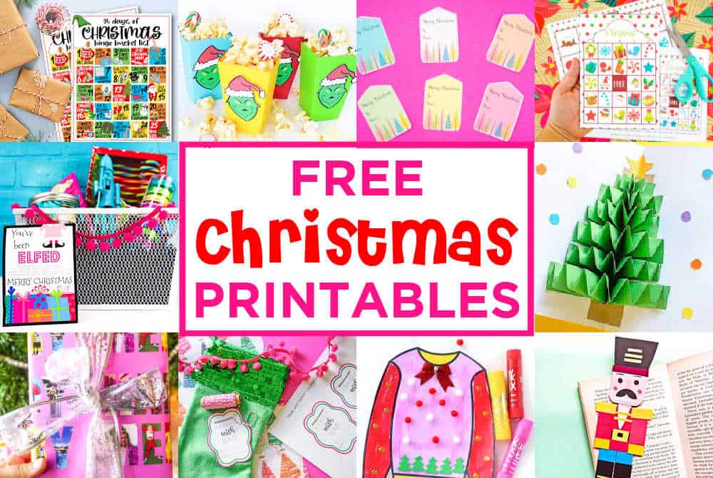 Free Christmas Activity and Game Printables - The Girl Creative