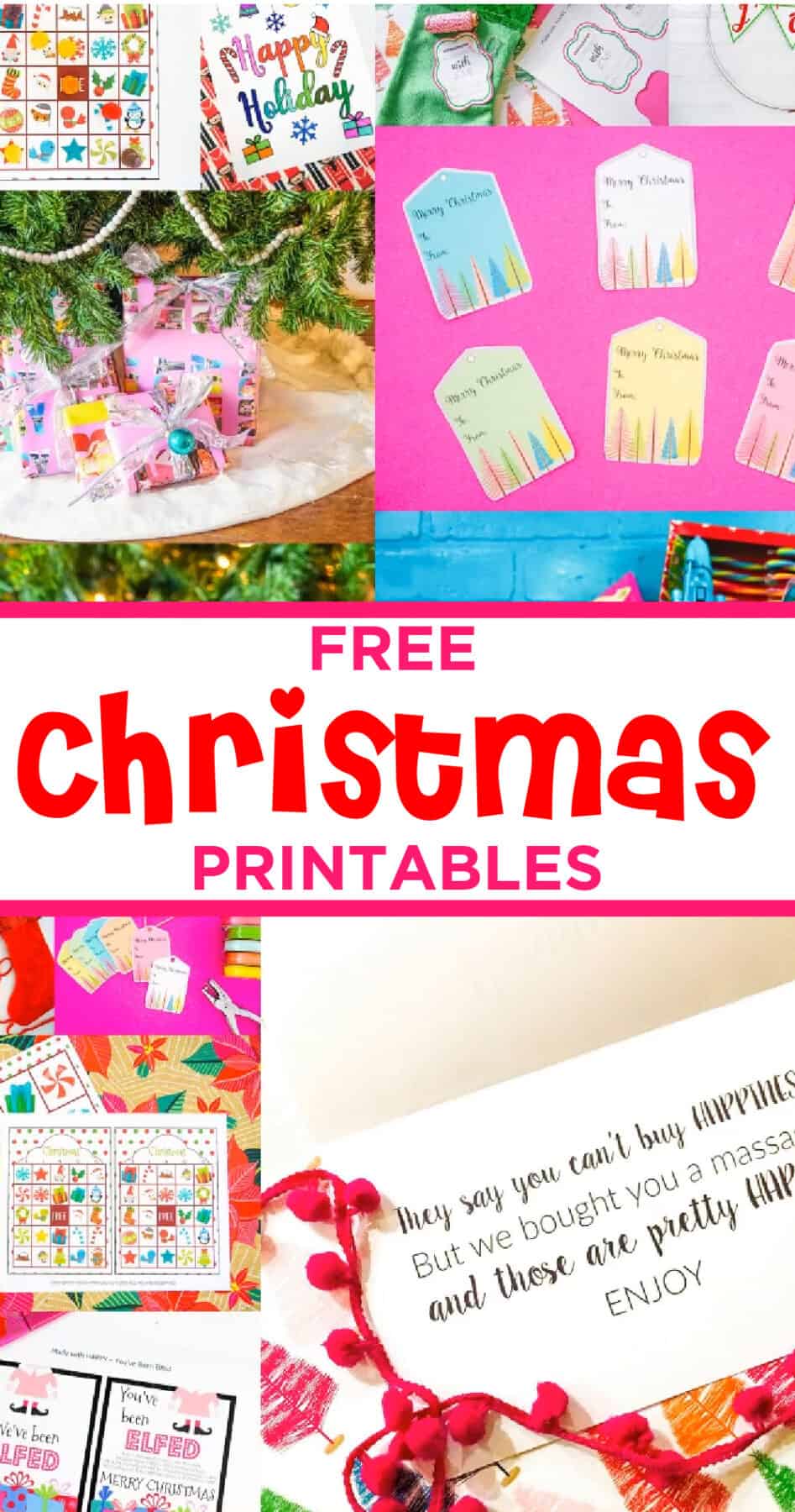 christmas printables free