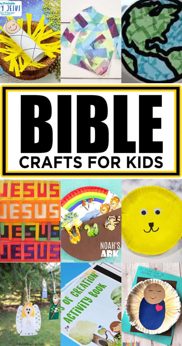Bible Crafts For Kids - Made with HAPPY