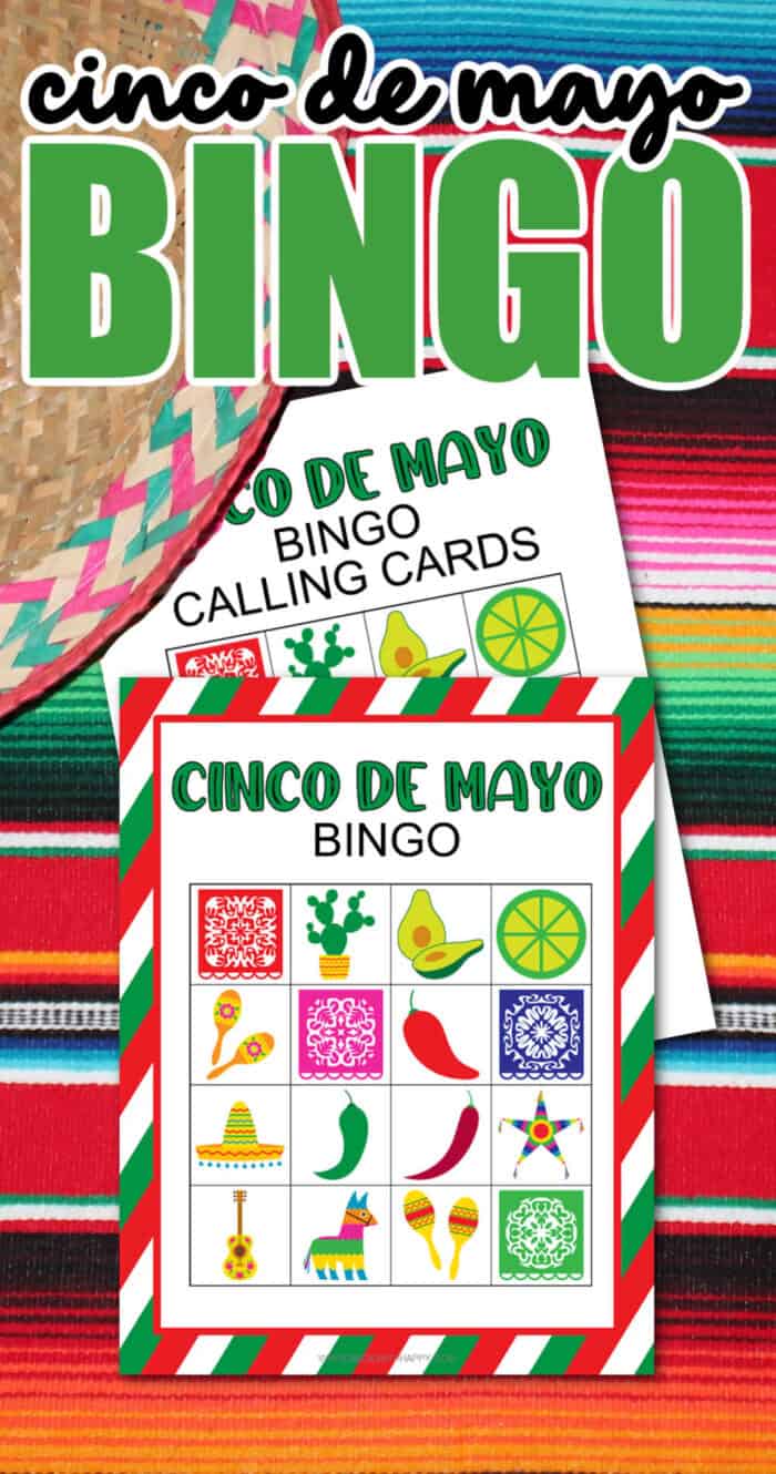 Cinco de Mayo Bingo Cards Printable Free
