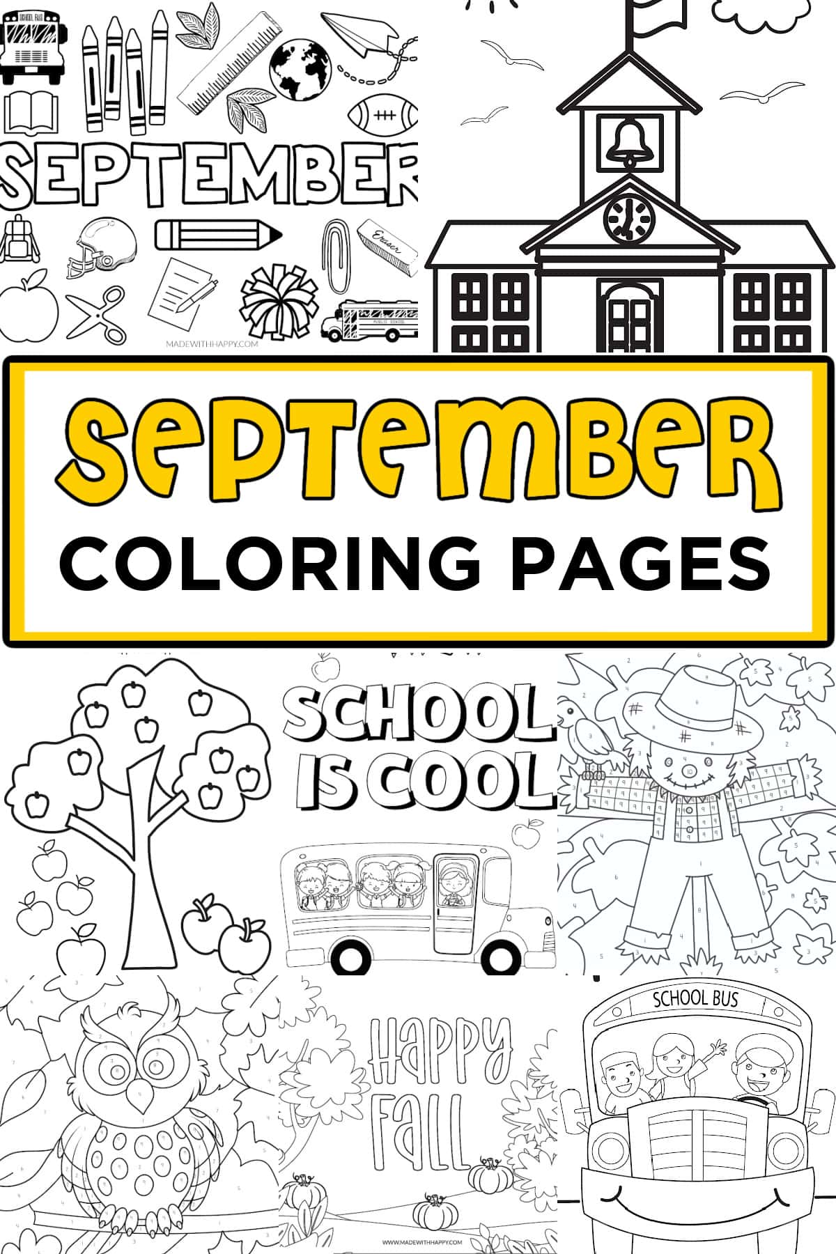 Coloring Pages For September